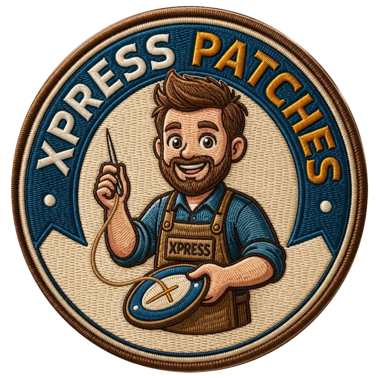custom embroidered patches after
