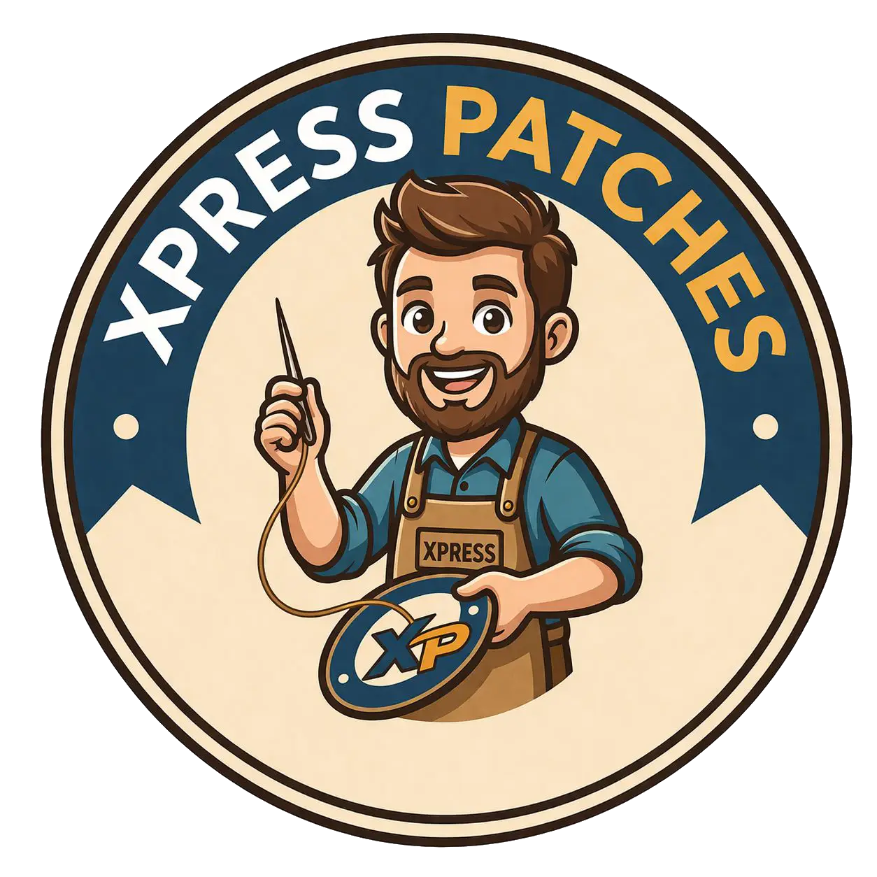 custom embroidered patches before