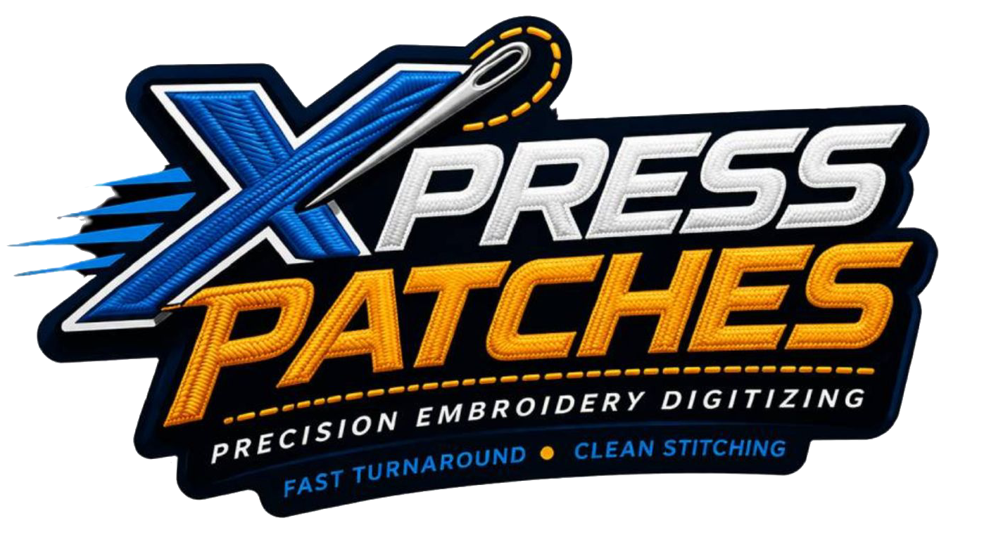 Xpress Patches logo custom patch company