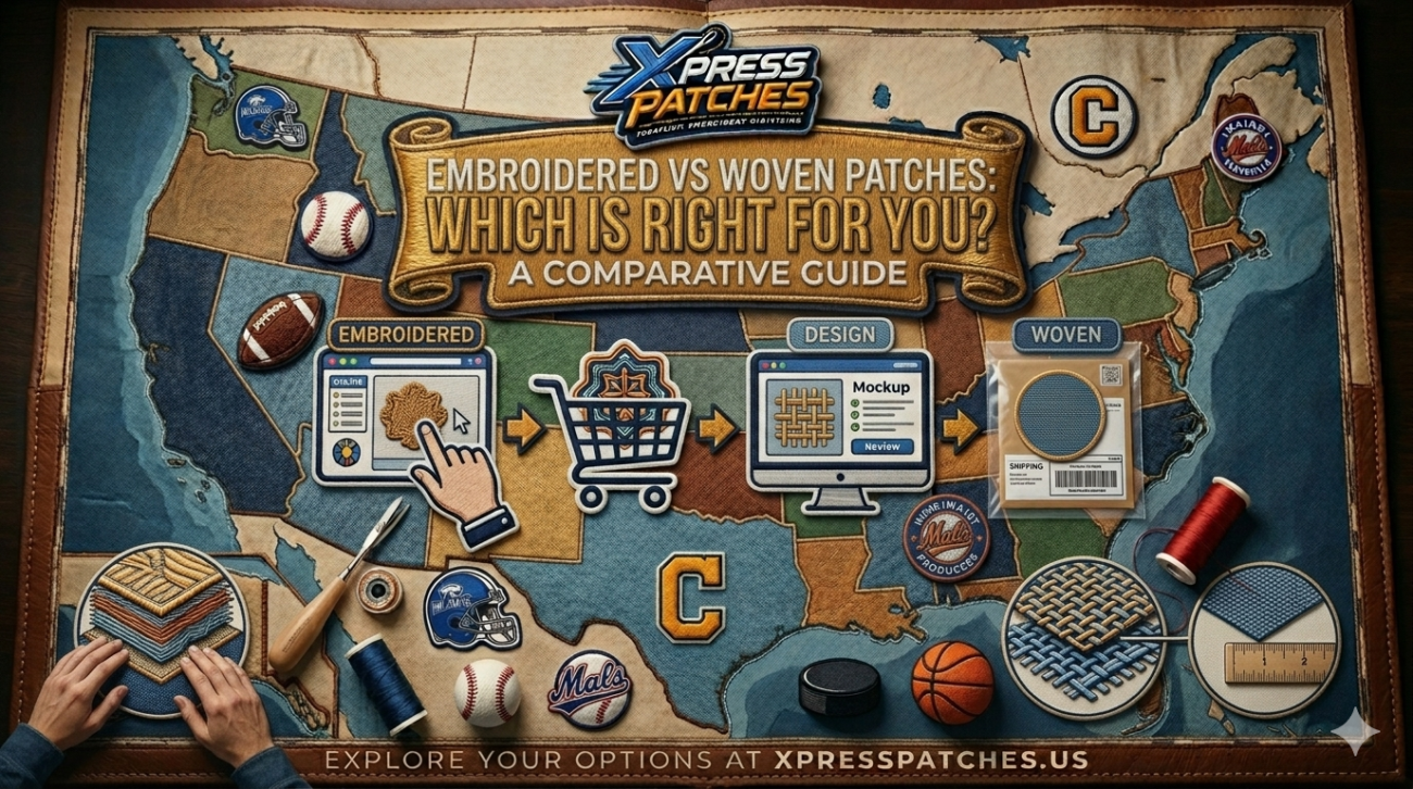 Embroidered vs Woven Patches: Which Is Right for You?