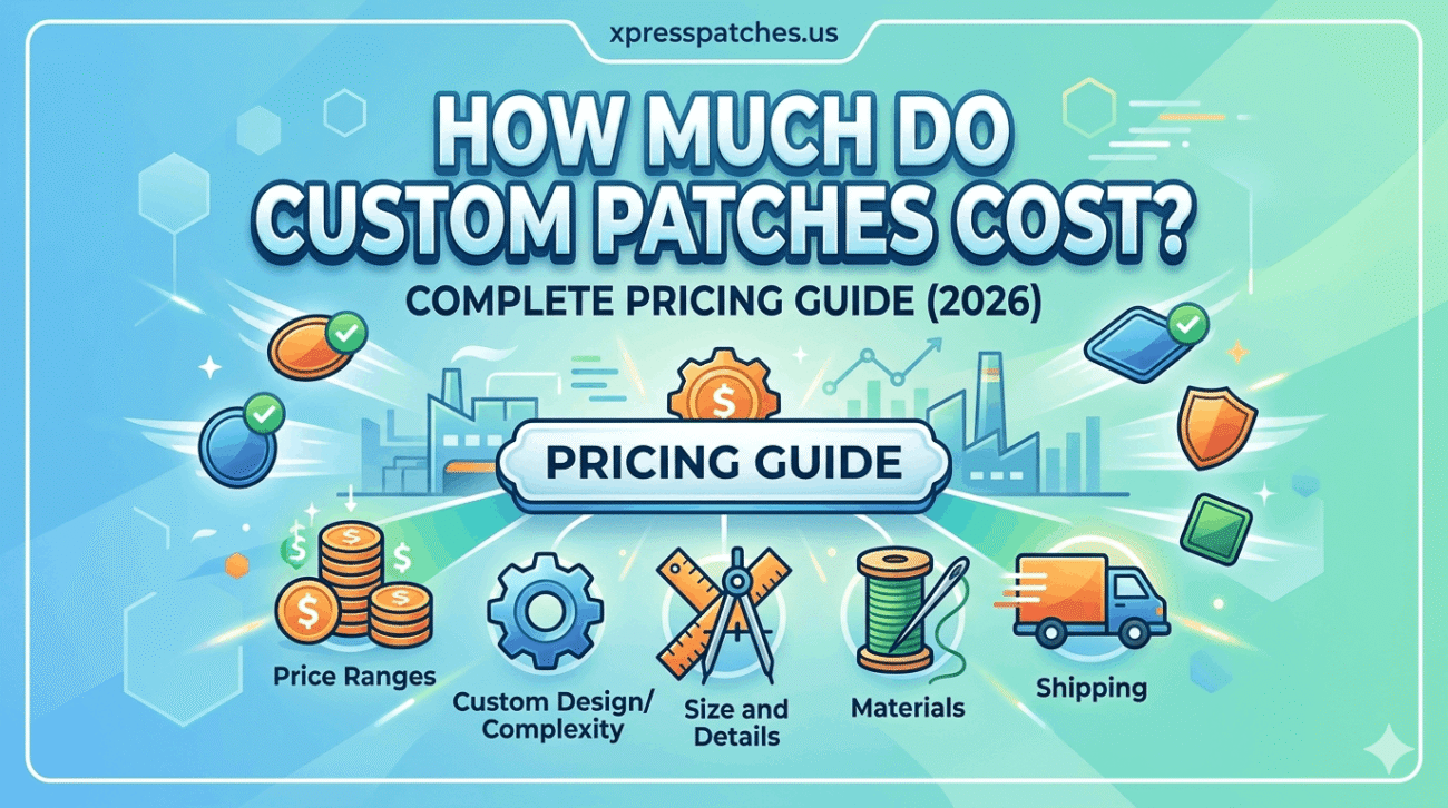 How Much Do Custom Patches Cost? Complete Pricing Guide (2026)