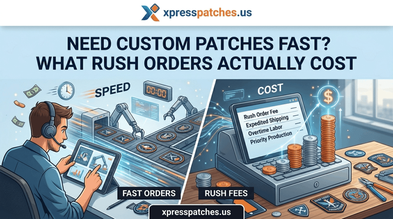 Need Custom Patches Fast? What Rush Orders Actually Cost
