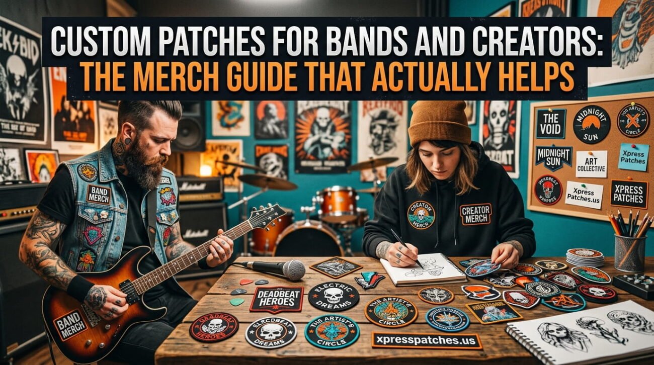 Custom Patches for Bands and Creators: The Merch Guide That Actually Helps