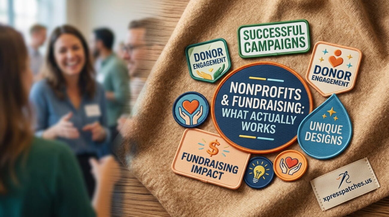 Custom Patches for Nonprofits and Fundraising: What Actually Works